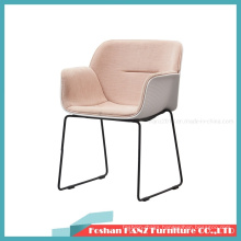 Plastic Armchair with Soft Bag Restaurant Furniture Chair